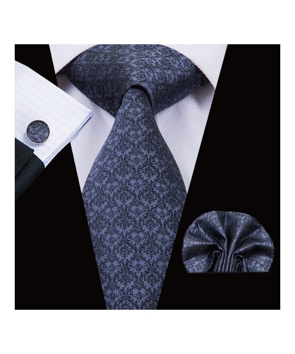 Hi Tie Handkerchief Cufflinks Formal Pattern