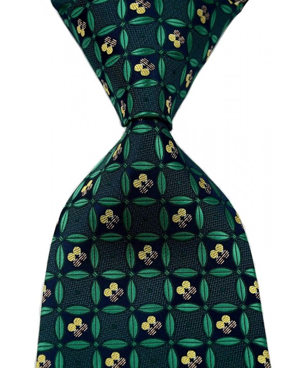 Mr ZHANG Pattern Florals JACQUARD Necktie