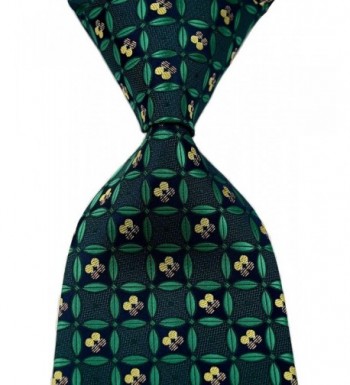 Mr ZHANG Pattern Florals JACQUARD Necktie