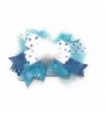 Chicky Bling Marabou turquoise snowflake