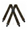 Black Brown Camoflage Strong Suspenders