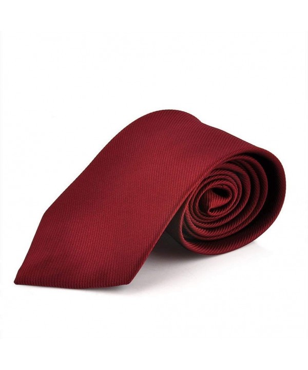 Classic Fashion Solid Jacquard Necktie
