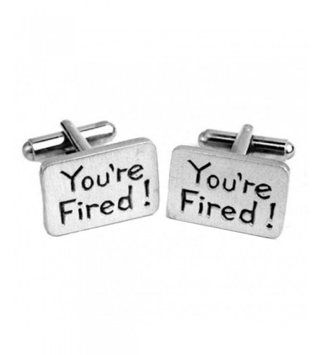 Cufflinks Depot Youre Fired Funny