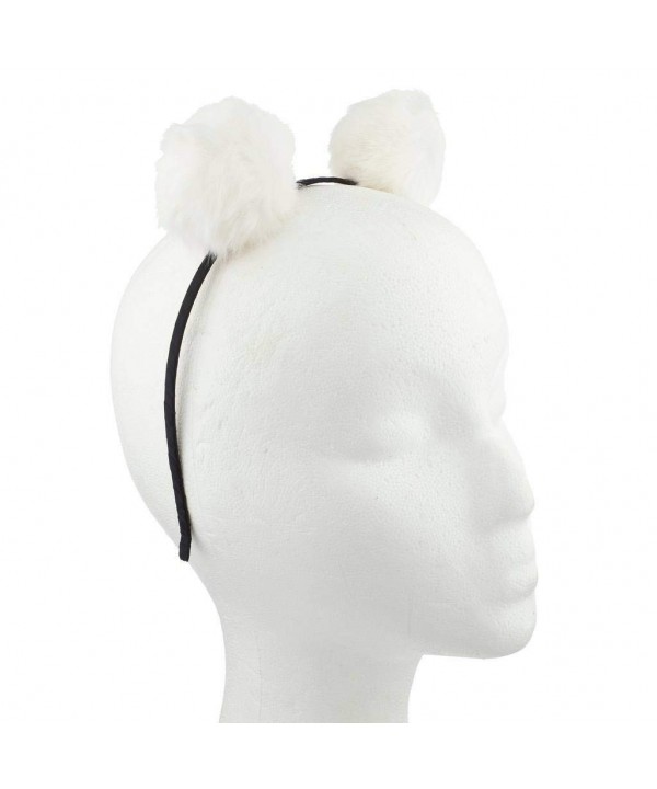 Lux Accessories White Faux Headband