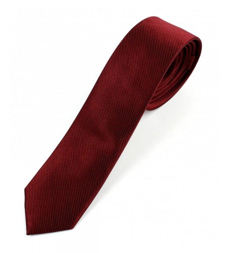 Mens Silk Skinny Necktie Tie