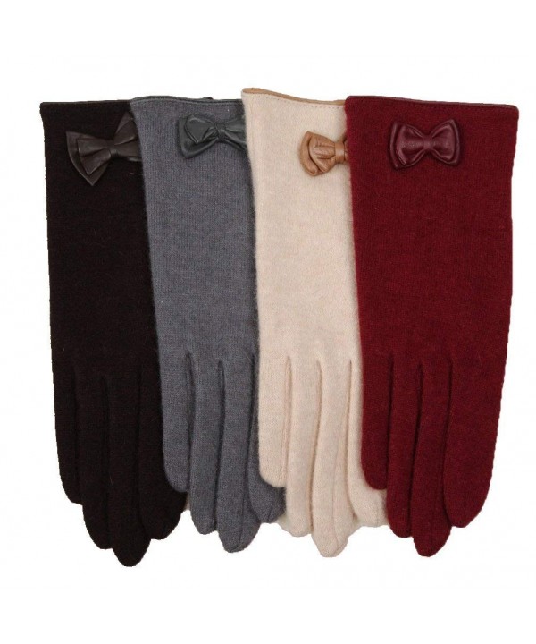 Warmen Wool Gloves size Brown