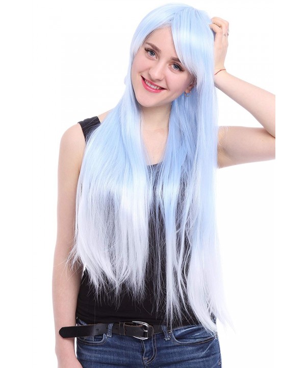 ROLECOS Womens Straight Cosplay White