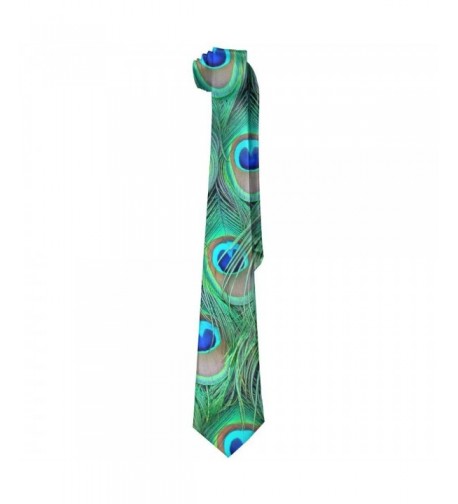 Adorable Peacock Necktie Elegant Neckties