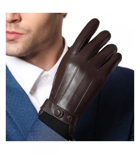 Insun Genuine Leather Gloves Touchscreen
