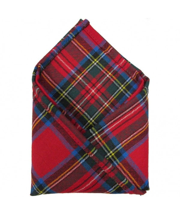 100 Royal Stewart Pocket Handkerchief