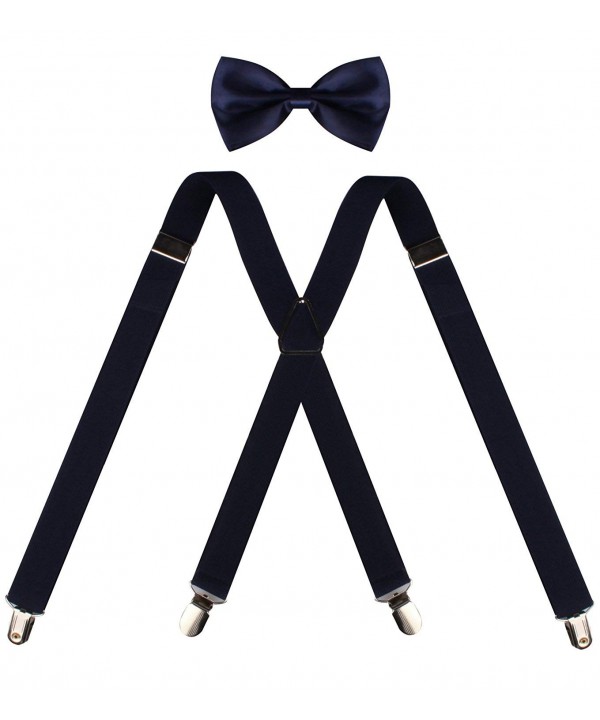 ORSKY adjustable suspenders bowtie party