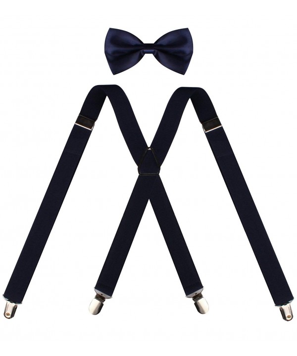 ORSKY adjustable suspenders bowtie party ORSKY adjustable suspenders bowtie party