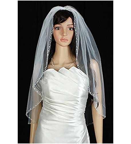 Bridal Wedding Fingertip Length Sequins