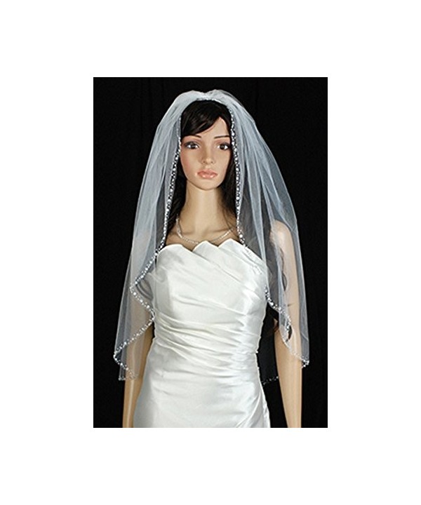 Bridal Wedding Fingertip Length Sequins
