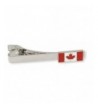 Canadian Flag Enamel Cufflinks Silver