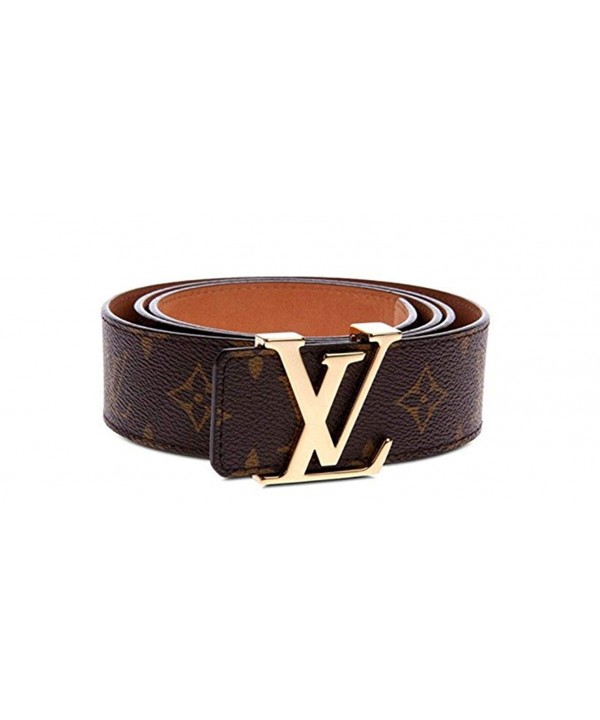 Brown Gold fashion leather buckle 33 35 110cm