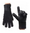 Winter Gloves Thermal Leather Driving