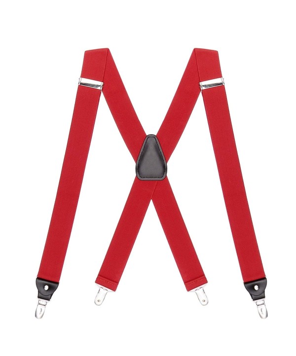 Jinidu Fashion X Back Elastic Suspenders