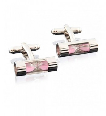 Timer Hourglass Cufflinks Electroplate French