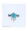 Hairclip Rhinestone Accessory Bridesmaid Turquoise