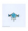 Hairclip Rhinestone Accessory Bridesmaid Turquoise