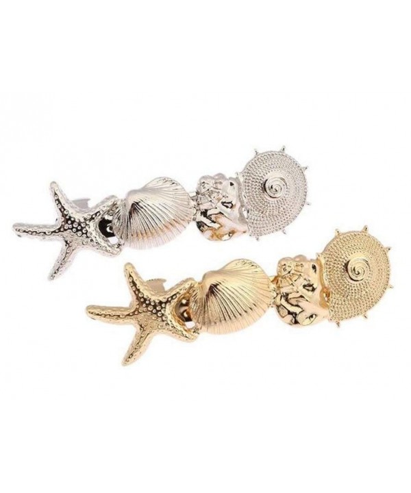 cuhair Oceanic Shells Barrettes Accessories
