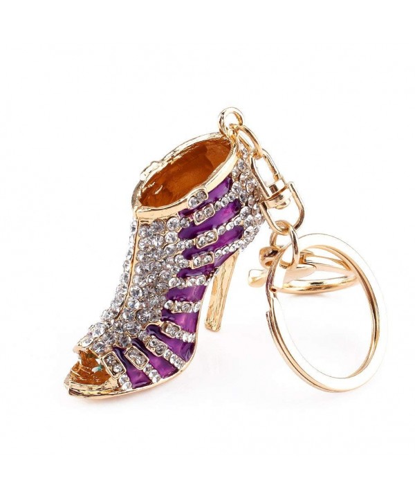 Yosoo Crystal Keyring Rhinestone Pendant