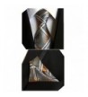 MENDENG Casual Stripe Necktie Pieces