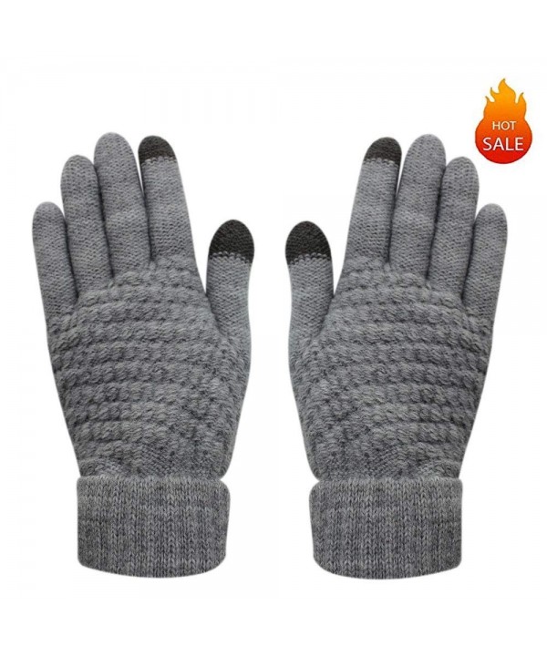 Winter Mittens Elastic Knitting Gloves