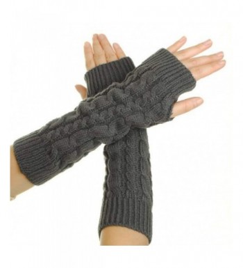 EUBUY Braided Knitted Crochet Fingerless