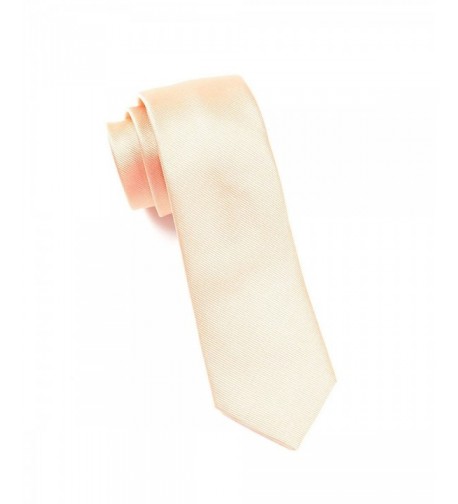 Woven Spring Coral GrosGrain Solid