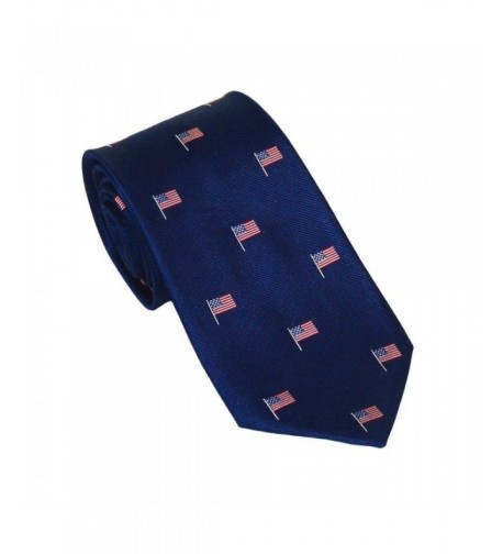 SummerTies American Flag Necktie Standard
