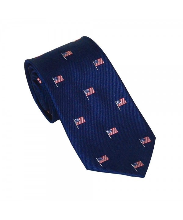 SummerTies American Flag Necktie Standard