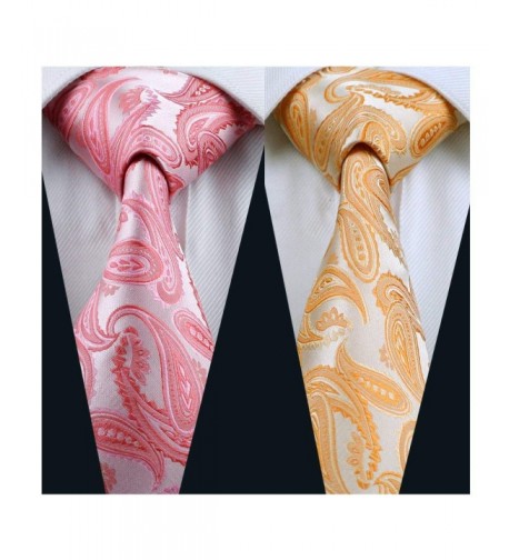 Hi Tie Mens Classic Neckties Woven