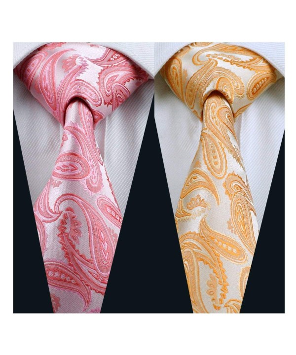 Hi Tie Mens Classic Neckties Woven