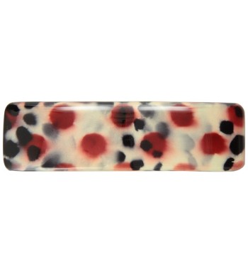 Caravan Splatter Rectangular Automatic Barrette