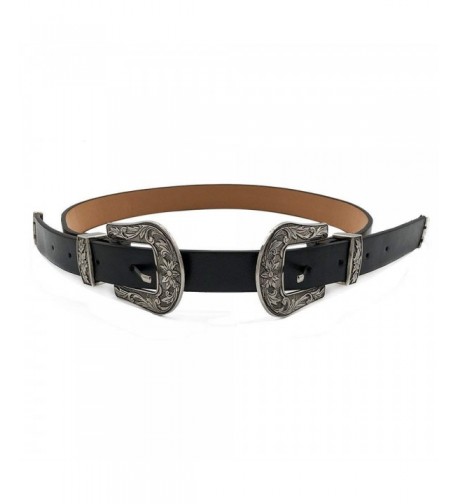 ZLY Vintage Leather Double Waistband