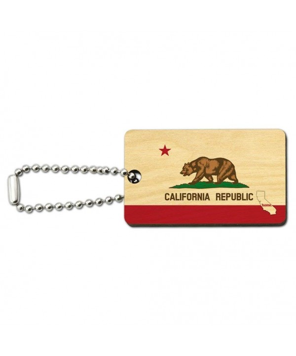 California State Wooden Rectangle Chain