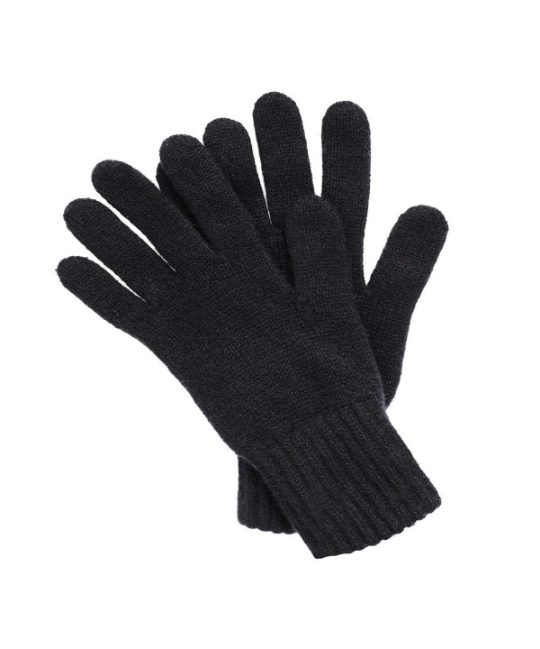Womens Cashmere Gloves Scotland Black