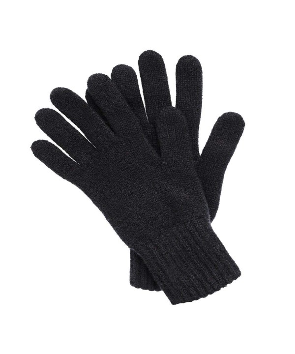 Womens Cashmere Gloves Scotland Black Womens Cashmere Gloves Scotland Black