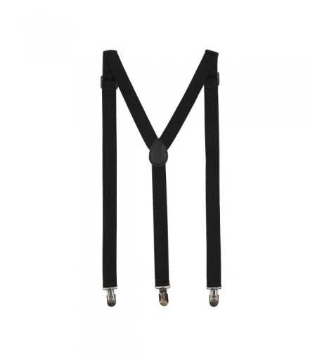 ZHWNSY Suspenders Adjustable Straight Casual Black 