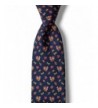 Navy Blue Silk Fall Necktie