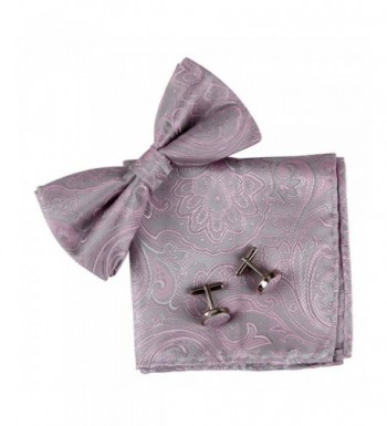 Pre tied Cufflinks Handkerchiefs Pointe BT2086