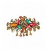 GSM Accessories Rhinestone Barrettes HC139 Multicolor