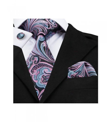 Paisley Cufflinks Necktie Wedding Business