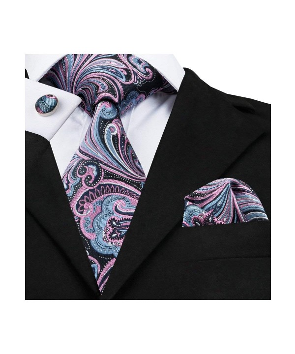 Paisley Cufflinks Necktie Wedding Business