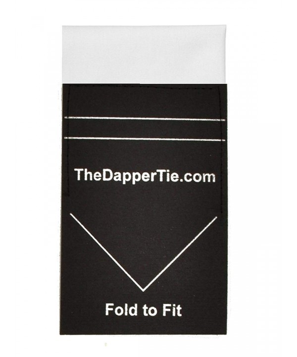 TheDapperTie Cotton Folded Pocket Square