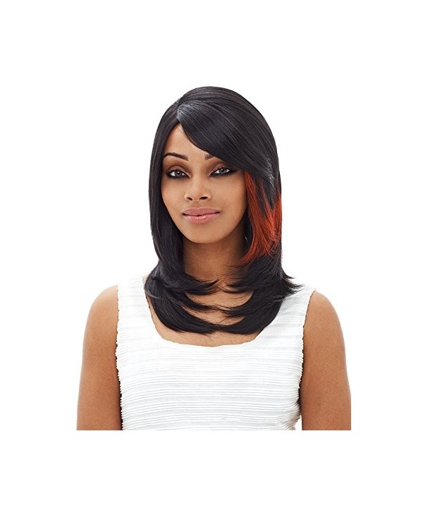 Janet Collection Synthetic U Part Straight