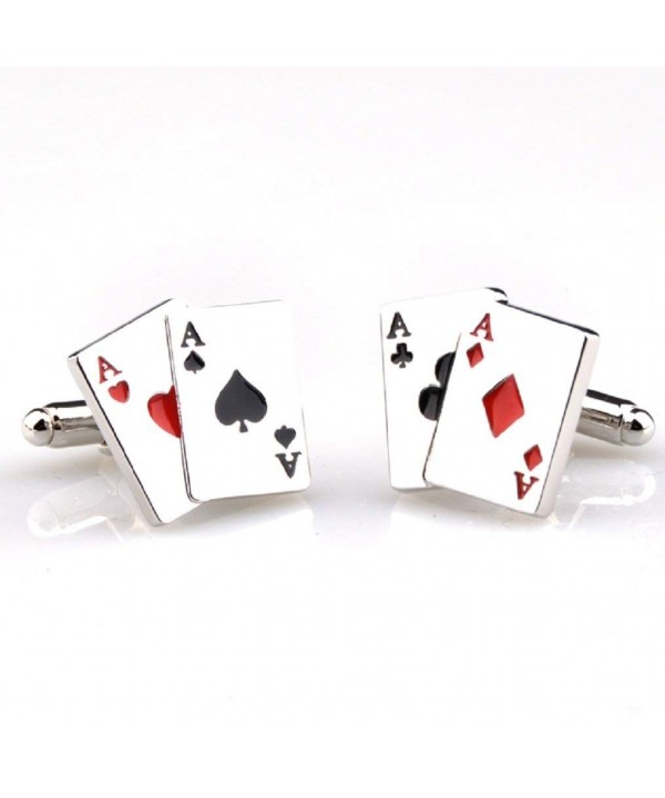 MRCUFF Gambling Cufflinks Presentation Polishing