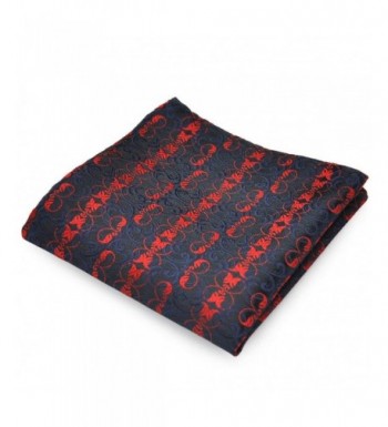PenSee Woven Floral Pocket Square